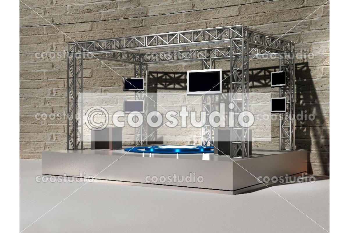 Stage virtual studio